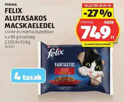 ALDI Felix alutasakos macskaeledel ajánlat