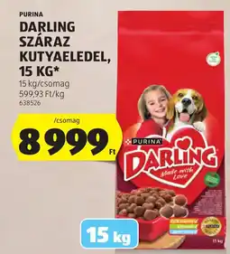 ALDI Purina darling száraz kutyaeledel ajánlat