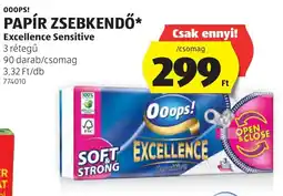 ALDI Ooops! papír zsebkendő ajánlat