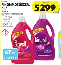 ALDI Perwoll finommosószer ajánlat