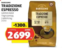 ALDI Barissimo tradizione espresso ajánlat