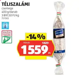 ALDI Téliszalámi ajánlat