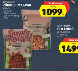ALDI Happy Harvest pörkolt magvak ajánlat