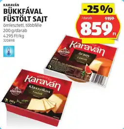 ALDI Karaván füstölt sajt ajánlat