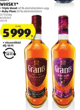 ALDI Grants whisky ajánlat