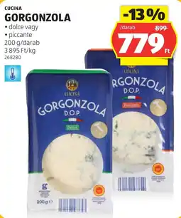 ALDI Cucina gorgonzola ajánlat