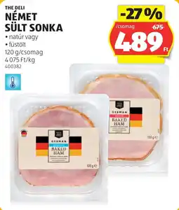 ALDI The Deli német sült sonka ajánlat
