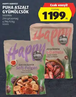 ALDI Happy Harvest Puha aszalt gyümölcsök ajánlat