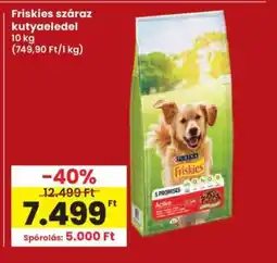 Interspar Friskies száraz kutyaeledel ajánlat
