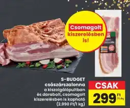 Interspar S-BUDGET császárszalonna ajánlat