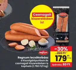 Interspar Regnum lecsókolbász ajánlat
