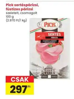 Interspar Pick sertéspárizsi, füstízes párizsi ajánlat