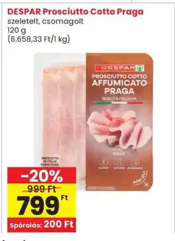 Interspar DESPAR Prosciutto Cotto Praga ajánlat