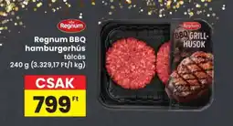 Interspar Regnum BBQ hamburgerhús tálcás ajánlat