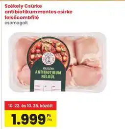 Interspar Székely Csirke antibiotikummnetes csirke felsőcombfilé ajánlat
