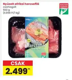 Interspar Nyúzott afrikai harcsafilé ajánlat