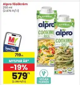 Interspar ALPRO Főzőkrém ajánlat