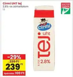 Interspar Cirmi UHT tej ajánlat