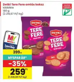 Interspar DETKI Tere Fere omlós keksz ajánlat