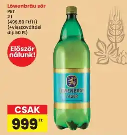 Interspar Löwenbräu sör ajánlat