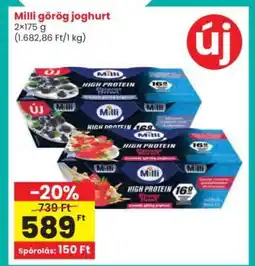Interspar Milli görög joghurt ajánlat