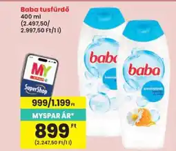 Interspar BABA Tusfürdő ajánlat