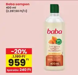 Interspar Baba sampon ajánlat