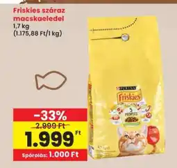 Interspar FRISKIES Száraz macskaeledel ajánlat