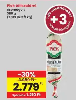 Interspar PICK Téliszalámi ajánlat