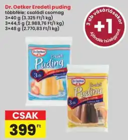 Interspar Dr. Oetker Eredeti Puding ajánlat
