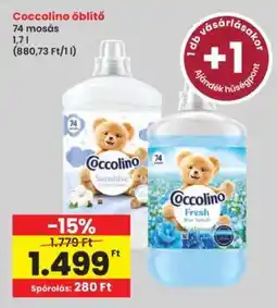 Interspar Coccolino Öblítő ajánlat