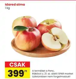 Spar Idared alma ajánlat