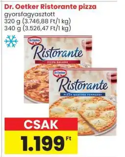 Spar DR. OETKER Ristorante pizza ajánlat