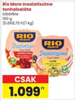 Spar RIO MARE Insalatissime tonhalsaláta ajánlat