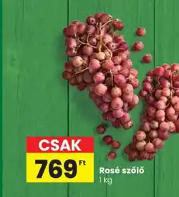 Spar Rosé Szőlő ajánlat
