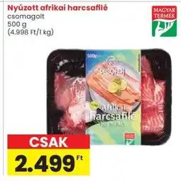 Spar Nyúzott afrikai harcsafilé ajánlat