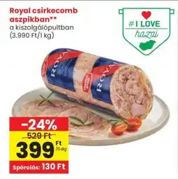 Spar Royal csirkecomb aszpikban ajánlat
