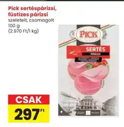 Spar Pick sertéspárizsi, füstízes párizsi ajánlat