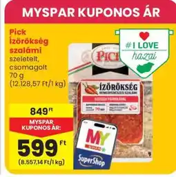 Spar PICK ÍZÖRÖKSÉG SZALÁMI ajánlat