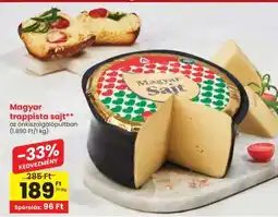 Spar Magyar Trappista Sajt ajánlat