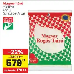 Spar Magyar Túró ajánlat