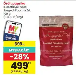 Spar Őrölt paprika ajánlat