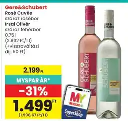 Spar Gere&Schubert Rosé Cuvée ajánlat