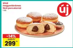 Spar SPAR mogyorókrémes fánk porcukorral ajánlat