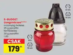 Spar S-BUDGET üvegmécses ajánlat