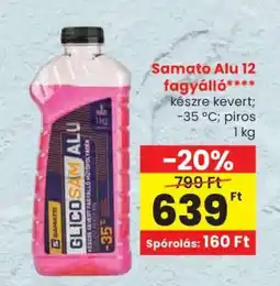 Spar Samato Alu 12 fagyálló ajánlat