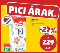 PENNY Sissy Tej ajánlat
