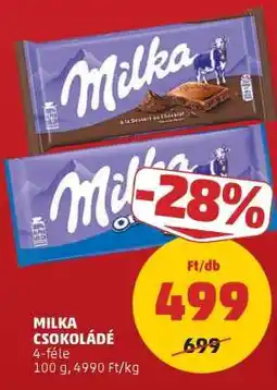 PENNY MILKA Csokoládé ajánlat