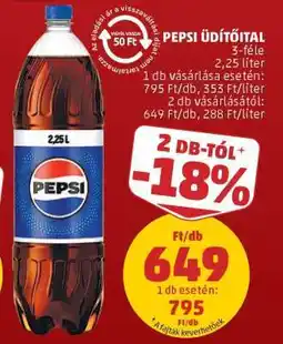 PENNY PEPSI ÜDÍTŐITAL ajánlat