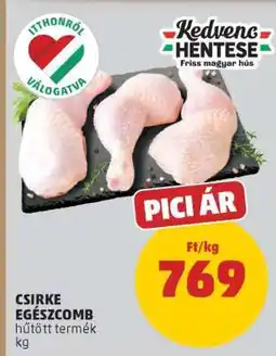 PENNY Csirke egészcomb ajánlat